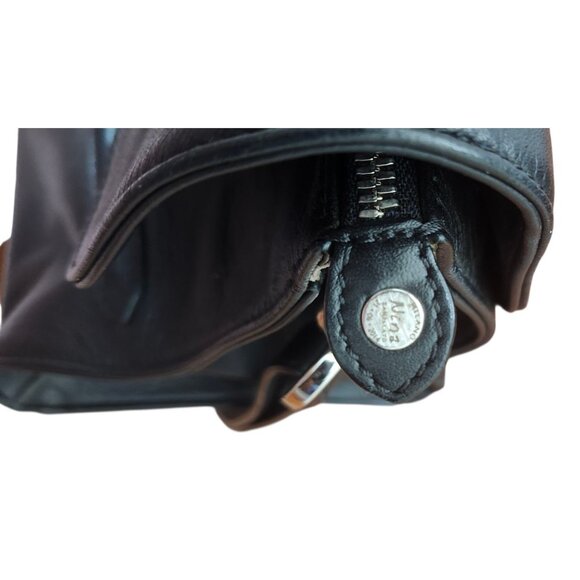 Zanellato Nina Tote Leather Shoulder Bag Satchel Minimalist Zip Compartments - Picture 10 of 16